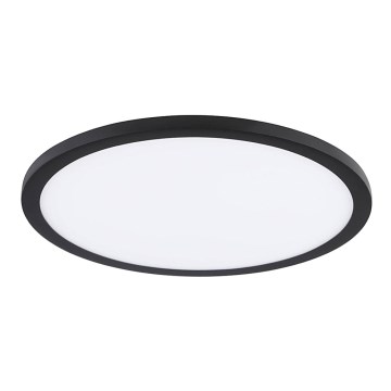 Eglo - LED infälld takarmatur LED/22W/230V 4000K svart Ø 22,5 cm