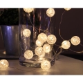 Eglo - LED julbelysning15xLED/3xAA 1,4m