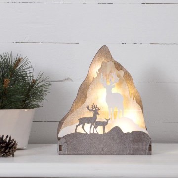 Eglo - LED juldekoration  10xLED/0,03W/2xAA