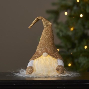 Eglo - LED-juldekoration LED/0,06W/3xAG13 guldfärgad