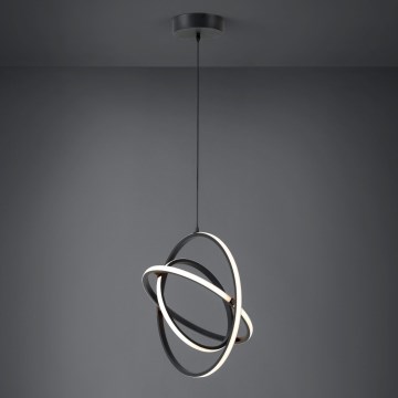 Eglo - LED ljuskrona med textilsladd LED/38W/230V