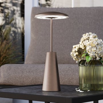 Eglo - LED Ljusreglerad beröring utomhus lampa LED/2,8W/5V 2400K/3000K/4000K 5200 mAh IP54 beige