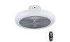 Eglo - LED Ljusreglerad ceiling fan LED/25,5W/230V grå + fjärrkontroll