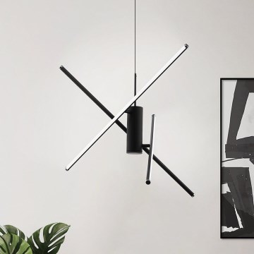 Eglo - LED ljusreglerad Ljuskrona med upphängningsrem  LED/29W/230V