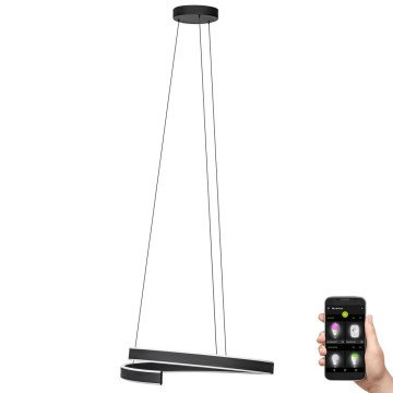 Eglo - LED ljusreglerad ljuskrona på snöre LED/42,5W/230V 3000-6500K