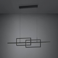 Eglo - LED ljusreglerad ljuskrona på textilsladd LED/28W/230V