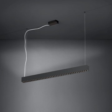 Eglo - LED ljusreglerad ljuskrona på textilsladd LED/33W/230V + LED/15,5W