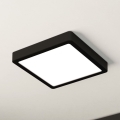 Eglo - LED ljusreglerad taklampa LED/17W/230V svart