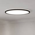 Eglo - LED ljusreglerad taklampa till badrum LED/16,8W/230V 2700-6500K diameter 50 cm IP44 svart + fjärrkontroll