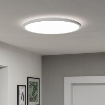 Eglo - LED ljusreglerad taklampa till badrum LED/16,8W/230V 2700-6500K pr.50 cm IP44 vit + fjärrkontroll