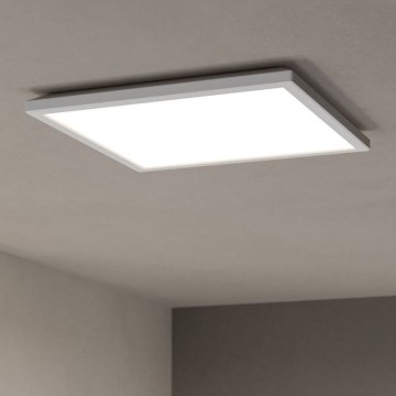 Eglo - LED ljusreglerad taklampa till badrum LED/17,6W/230V 2700-6500K 39x39 cm IP44 vit + fjärrkontroll