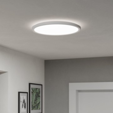Eglo - LED ljusreglerad taklampa till badrum LED/18,5W/230V 2700-6500K diameter 38,9 cm IP44 vit + fjärrkontroll