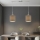 Eglo - LED-pendel med sladd TUNJA 2xE27/60W/230V taupe