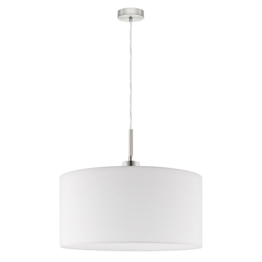 Eglo - LED pendellampa på vajer TUNJA 1xE27/60W/230V vit