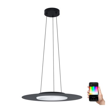 Eglo - LED RGB Dimbar taklampa COMPO ROSSO-C LED/16W/230V