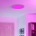 Eglo - LED RGBW dimbar badrumstaklampa LED/17,5W/230V 2700-6500K Ø 38,9 cm IP44 mattkrom