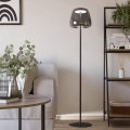 Eglo - LED RGBW dimbar golvlampa LED/15,5W/230V 2700-6500K rökfärgad