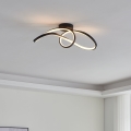 Eglo - LED RGBW Dimbar taklampa LED/22W/230V 2700-6500K svart