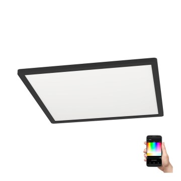 Eglo - LED RGBW Dimbart takarmatur LED/16,5W/230V svart ZigBee