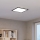 Eglo - LED RGBW Dimbart takarmatur LED/19W/230V 2700-6500K 40x40 cm svart