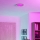 Eglo - LED RGBW dimmbar badrumsarmatur LED/11,2W/230V 2700–6500K Ø 21,1 cm IP44 mattkrom