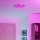 Eglo - LED RGBW dimmbar badrumstaklampa LED/14,3W/230V 2700-6500K Ø 27,8 cm IP44 mattkrom
