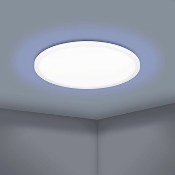 Eglo - LED RGBW ljusreglerad taklampa  LED/14,6W/230V vit ZigBee