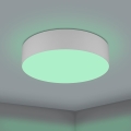 Eglo - LED RGBW Ljusreglerad taklampa LED/35W/230V 2700-6500K grå