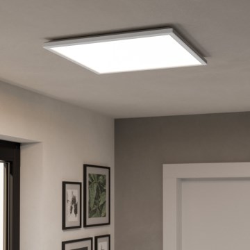 Eglo - LED RGBW Ljusreglerad vägglampa för badrum LED/17W/230V 2700-6500K 50x50 cm IP44 vit ZigBee