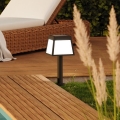 Eglo - LED-solcellsarmatur med sensor, 7,5 W / 3,7 V, 56 cm, 2200 mAh, IP44