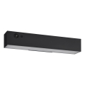 Eglo - LED solcellsdriven väggarmatur med sensor LED/6,8W/3,7V 2000 mAh IP54 svart