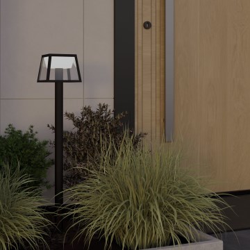 Eglo - LED solcellslampa med sensor LED/7,5W/4,5V 106 cm 2200 mAh IP44