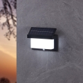 Eglo - LED solcellsvägglampa med sensor LED/3,84W/3,7V 2000 mAh IP44