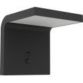 Eglo - LED solcellsvägglampa med sensor LED/6,5W/3,7V 2400 mAh IP44