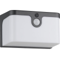 Eglo - LED solcellsvägglampa med sensor LED/7,3W/4,5V 2200 mAh IP44