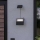 Eglo - LED solcellsvägglampa med sensor LED/8,7W/3,7V 3600 mAh IP44 svart