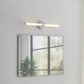 Eglo - LED-spegelbelysning för badrum LED/11W/230V 3000/4000/6500K 60 cm IP44 blank krom