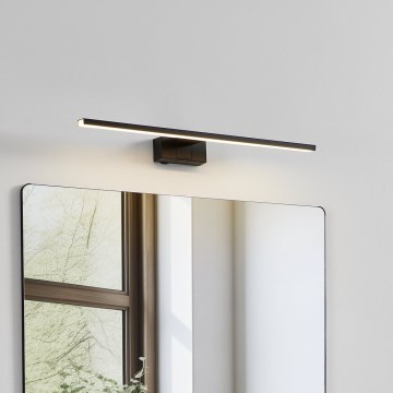 Eglo - LED-spegellampa för badrum LED/10W/230V 3000/4000/6500K 60 cm IP44 svart