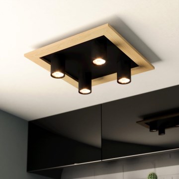 Eglo - LED Spotbelysning 4xGU10/4,5W/230V