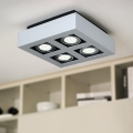 Eglo - LED Spotbelysning 4xGU10-LED/5W/230V