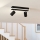 Eglo - LED spotlampa LED/12W/230V svart