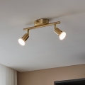 Eglo - LED spotlight 2xGU10/2,8W/230V 3000K guld