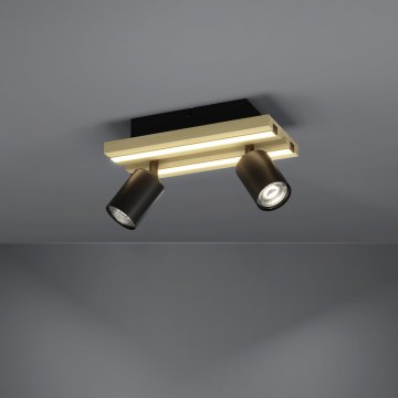 Eglo - LED-spotlight 2xLED/2,2W/230V + 2xLED/1,2W + 2xLED/2W beige/svart