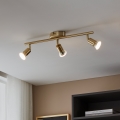 Eglo - LED spotlight 3xGU10/2,8W/230V 3000K guld