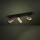Eglo - LED spotlight 3xGU10/4,5W/230V 3000K svart/guld