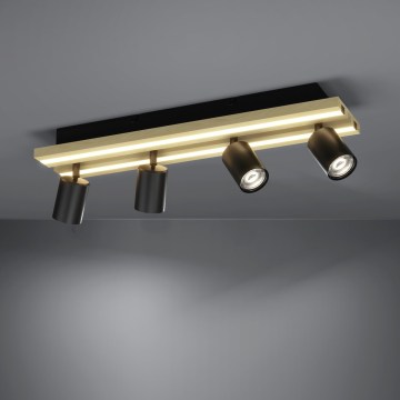 Eglo - LED-spott 4xLED/2,2W/230V + 2xLED/1,2W + 2xLED/2W beige/svart