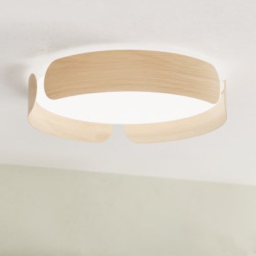 Eglo - LED-takarmatur, 20 W, 230 V, Ø 37 cm, beige