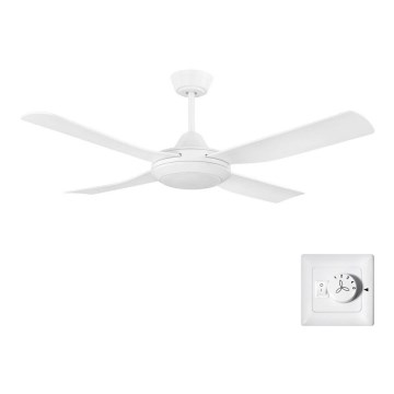 Eglo - LED Takfläkt LED/20W/230V
