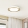 Eglo - LED-taklampa 36 W, 230 V, 2700/4000/6500 K, Ø 49 cm, guldfärgad