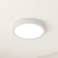Eglo - LED taklampa för badrum LED/17W/230V vit IP44